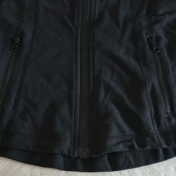 Lululemon Women's Black Zip-up Jacket - Size 10 - Picture 2 of 7